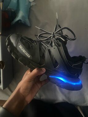 Balenciaga Black Sneaker with LED